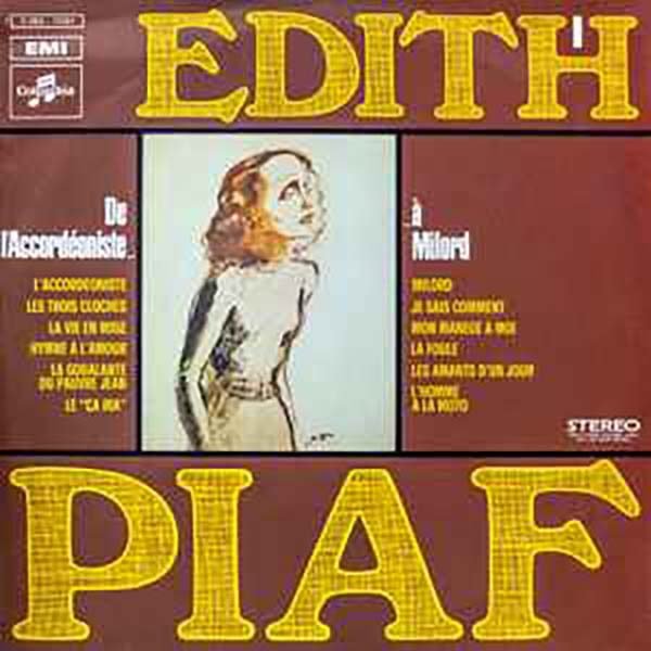 Edith Piaf - De L'accordéoniste À Milord - Vol. 1 (LP, Comp)